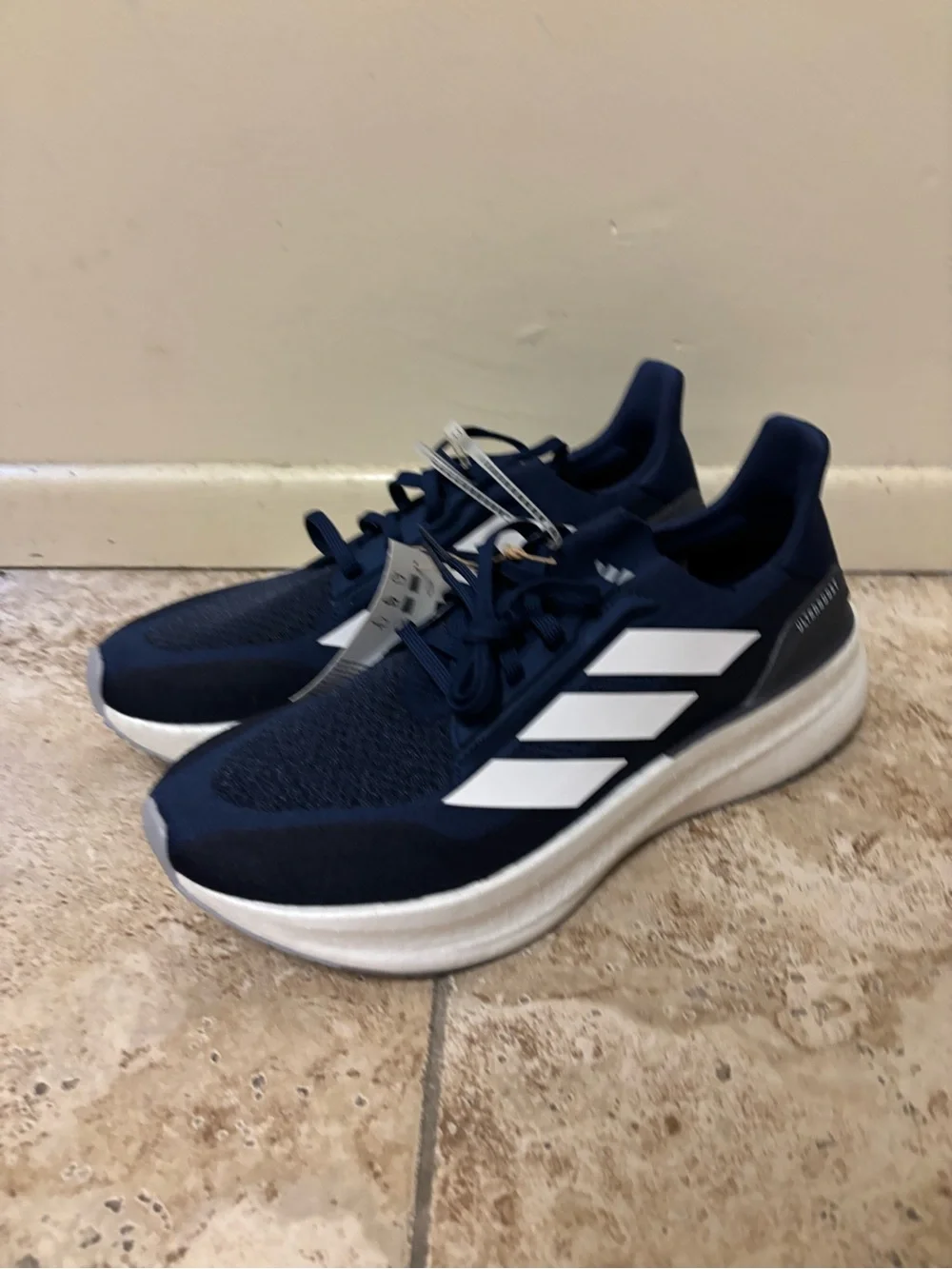 adidas Ultraboost 5X 'Dark Blue Halo Silver' JI3385 Men’s Size 11 New Running